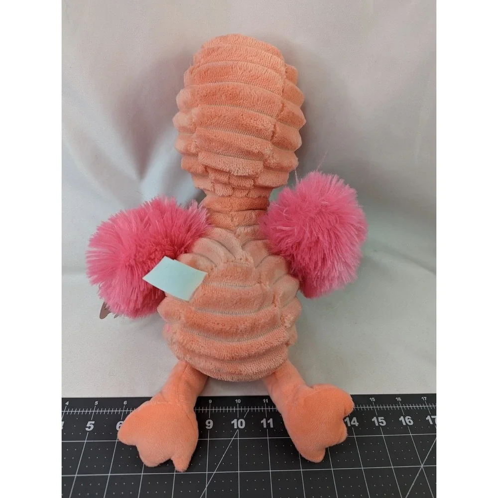Kellytoy Flamingo Bird Plush 16 Inch Orange Pink 2018 Stuffed‎ Animal Toy